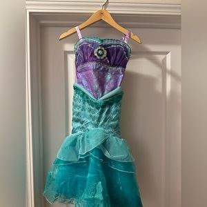 Disney Ariel Mermaid Dress and Shoes